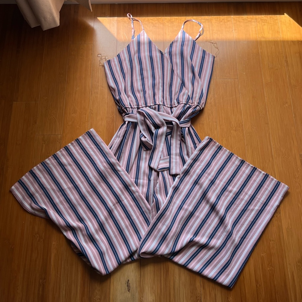 Striped Jumpsuit